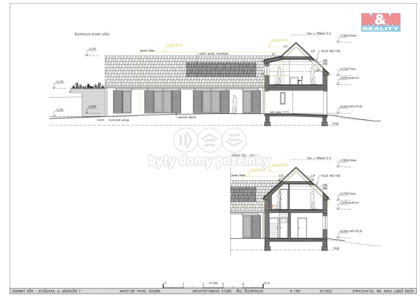 Ubytovací zařízení, Jevišovka, 150 m²