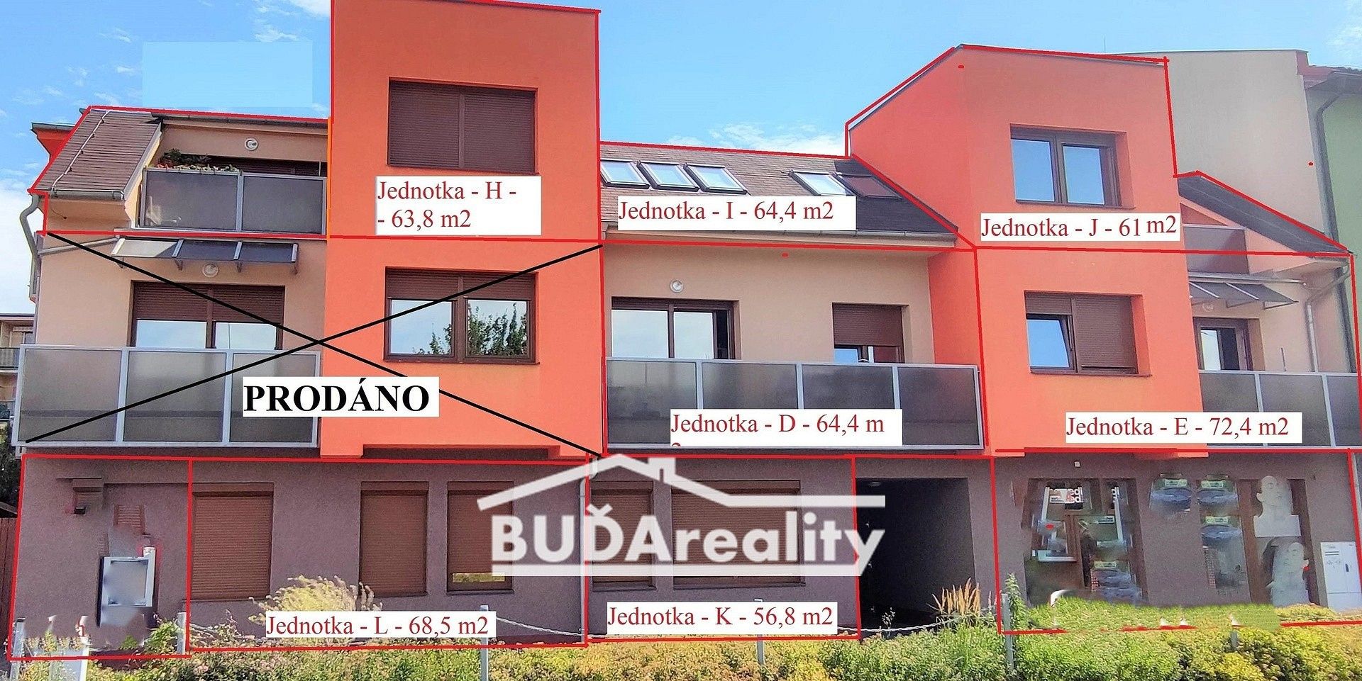 Byt 2+kk · 65 m² · Otrokovice, okres Zlín, Zlínský kraj - 4