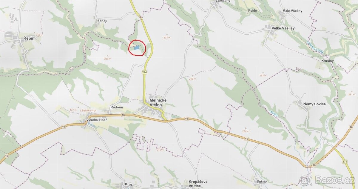 Prodej pozemek pro bydlení - Mělnické Vtelno, 277 38