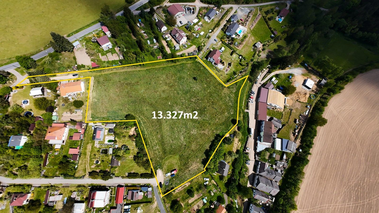 Pozemky pro bydlení, Vrčeň, 13 327 m² - 1
