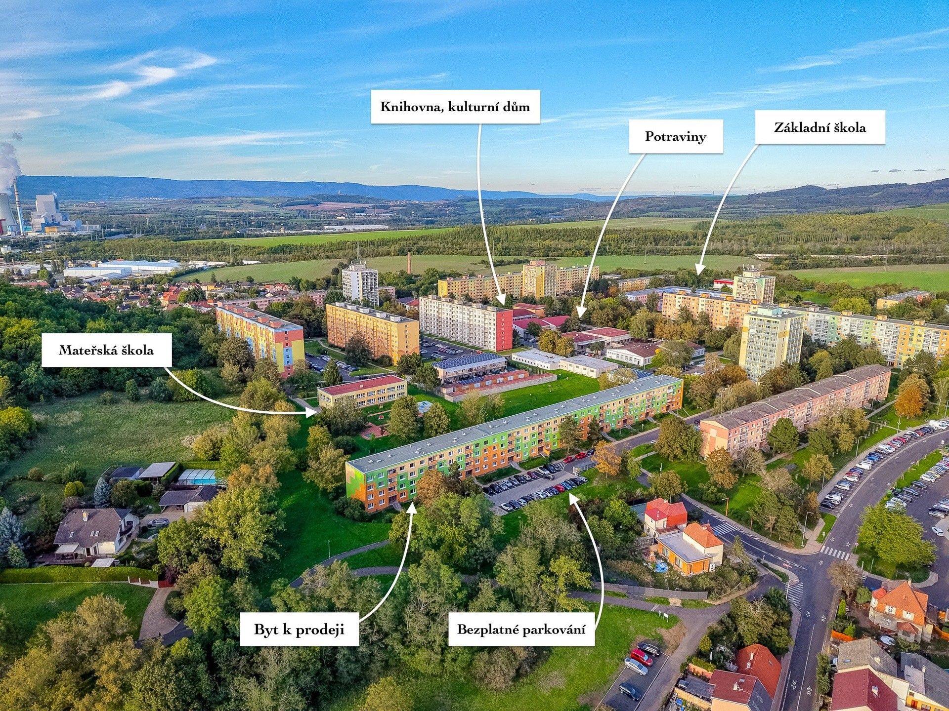 Prodej byt 3+1 - Sídliště Za Chlumem 768, Bílina Teplické Předměstí, 63 m² - 5