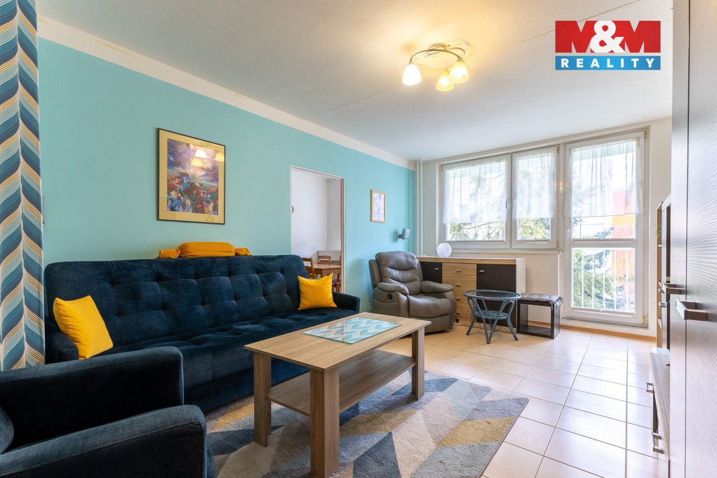 Prodej byt 4+1 - Bezručova, Slaný, 90 m²