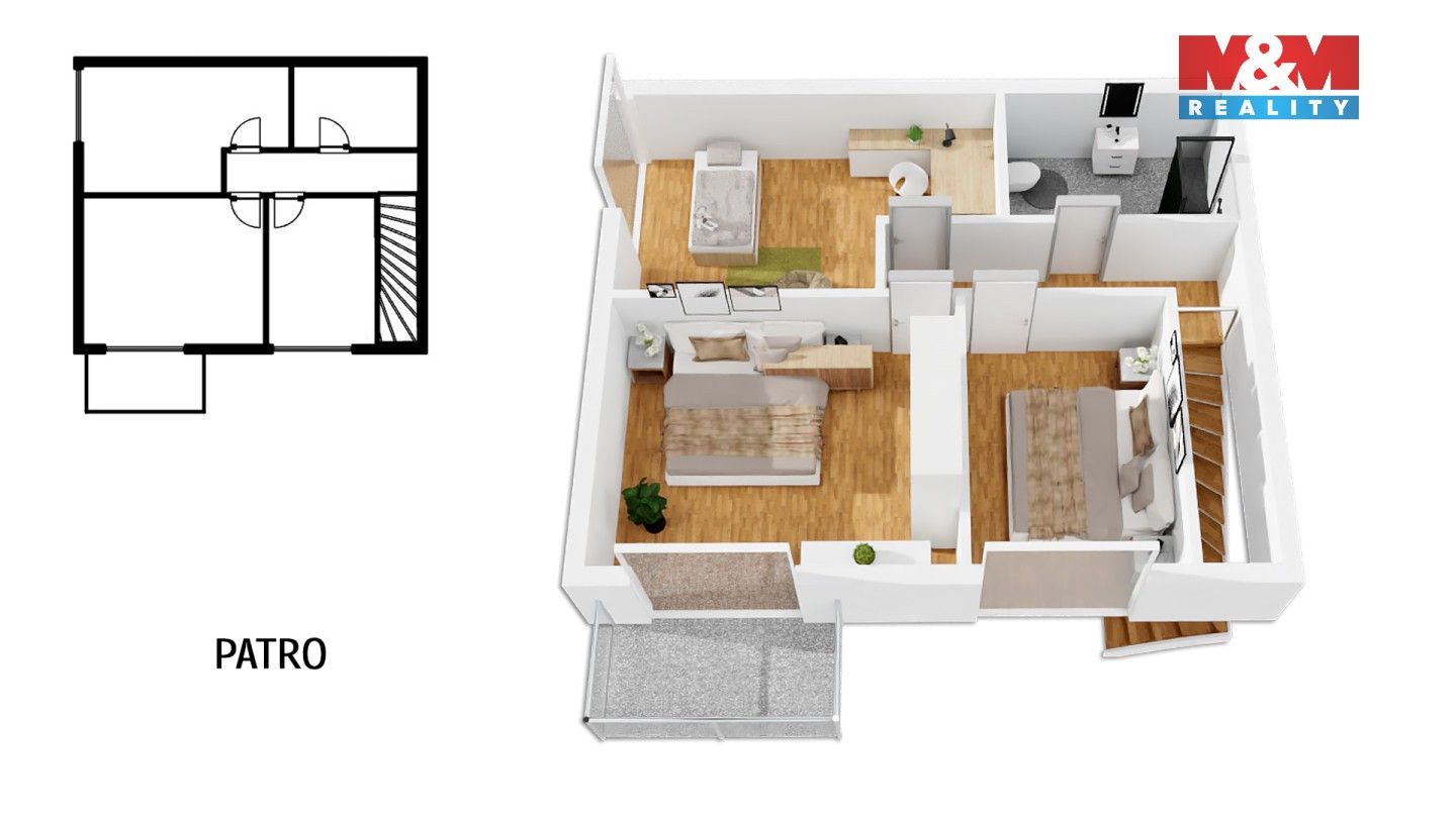 Byt 4+kk · 114 m² · Klínec - 4