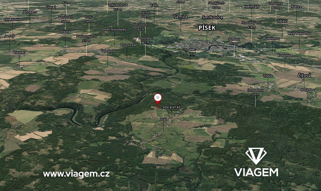 Zemědělské pozemky, Vráž, okres Písek, Jihočeský kraj - 2