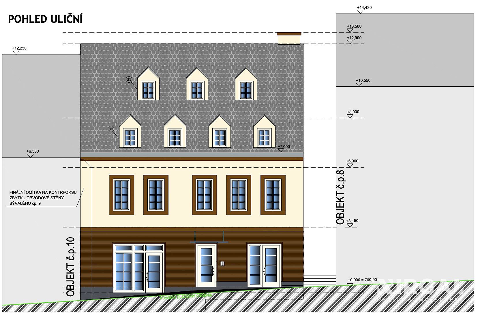 2+kk, náměstí Republiky, Jáchymov, 56 m² - 2