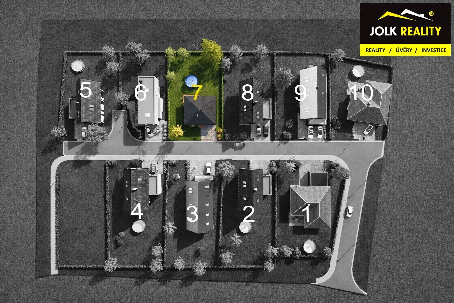 Pozemky pro bydlení, Služovice