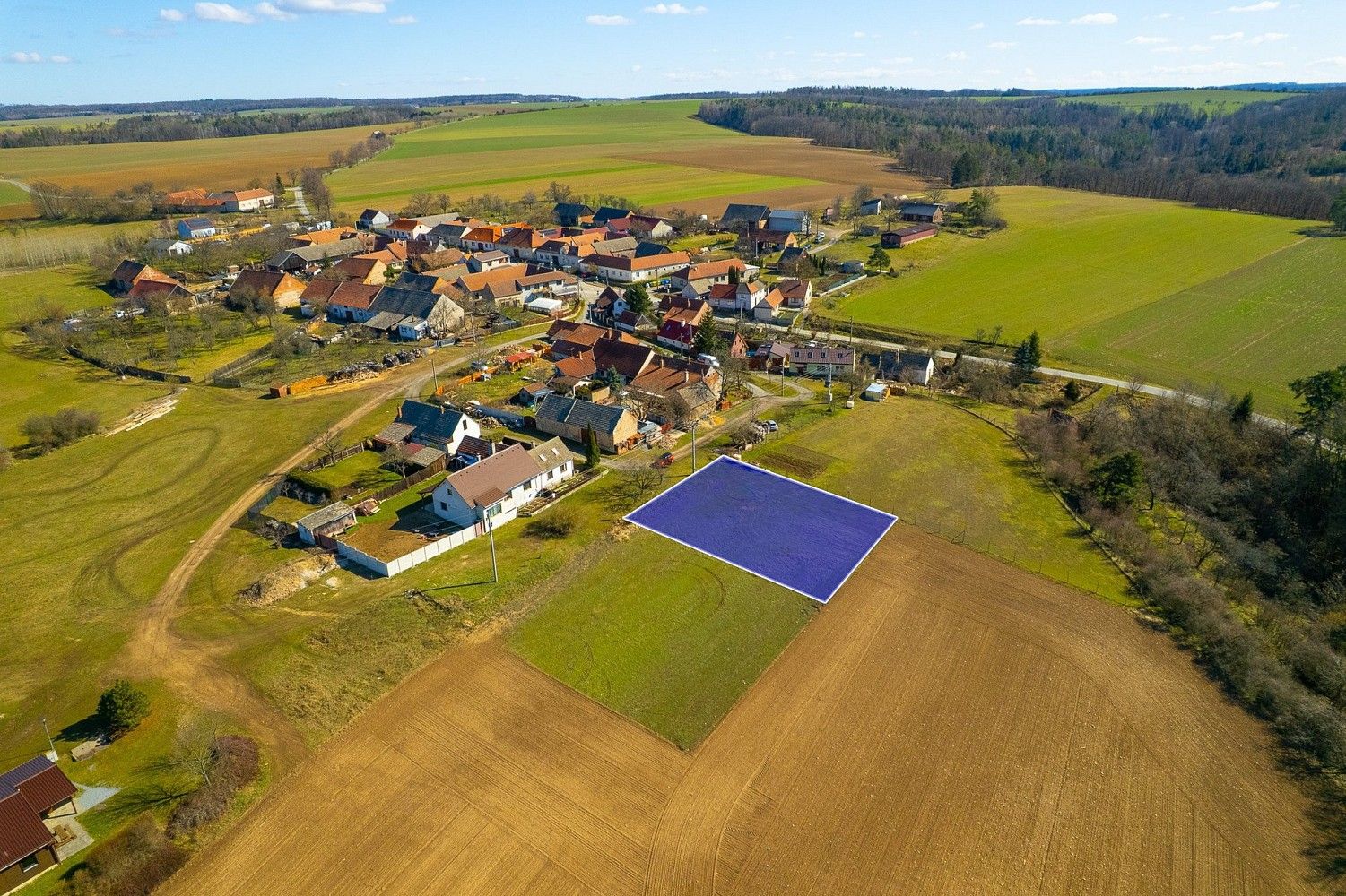 Prodej pozemek pro bydlení - Náměšť nad Oslavou - Jedov, okres Třebíč, Kraj Vysočina - 2