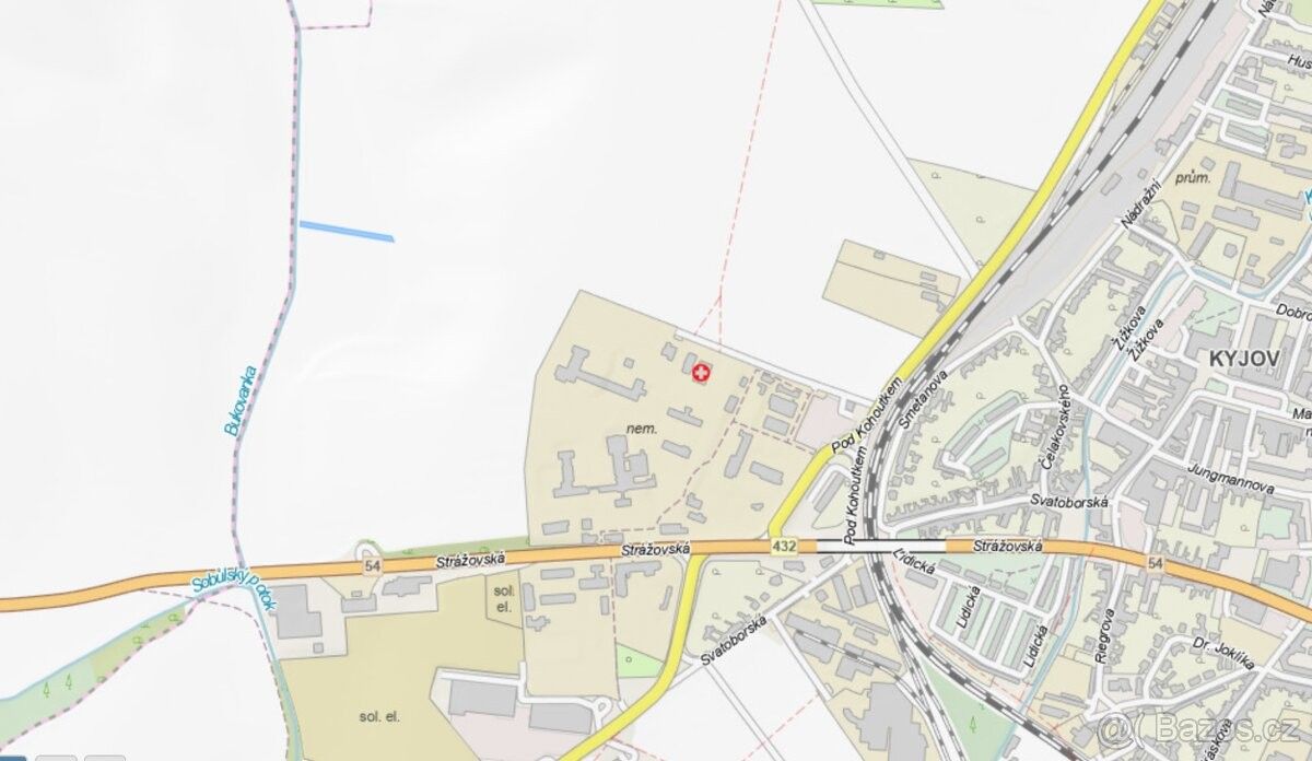 Prodej pozemek pro bydlení - Kyjov, 696 55