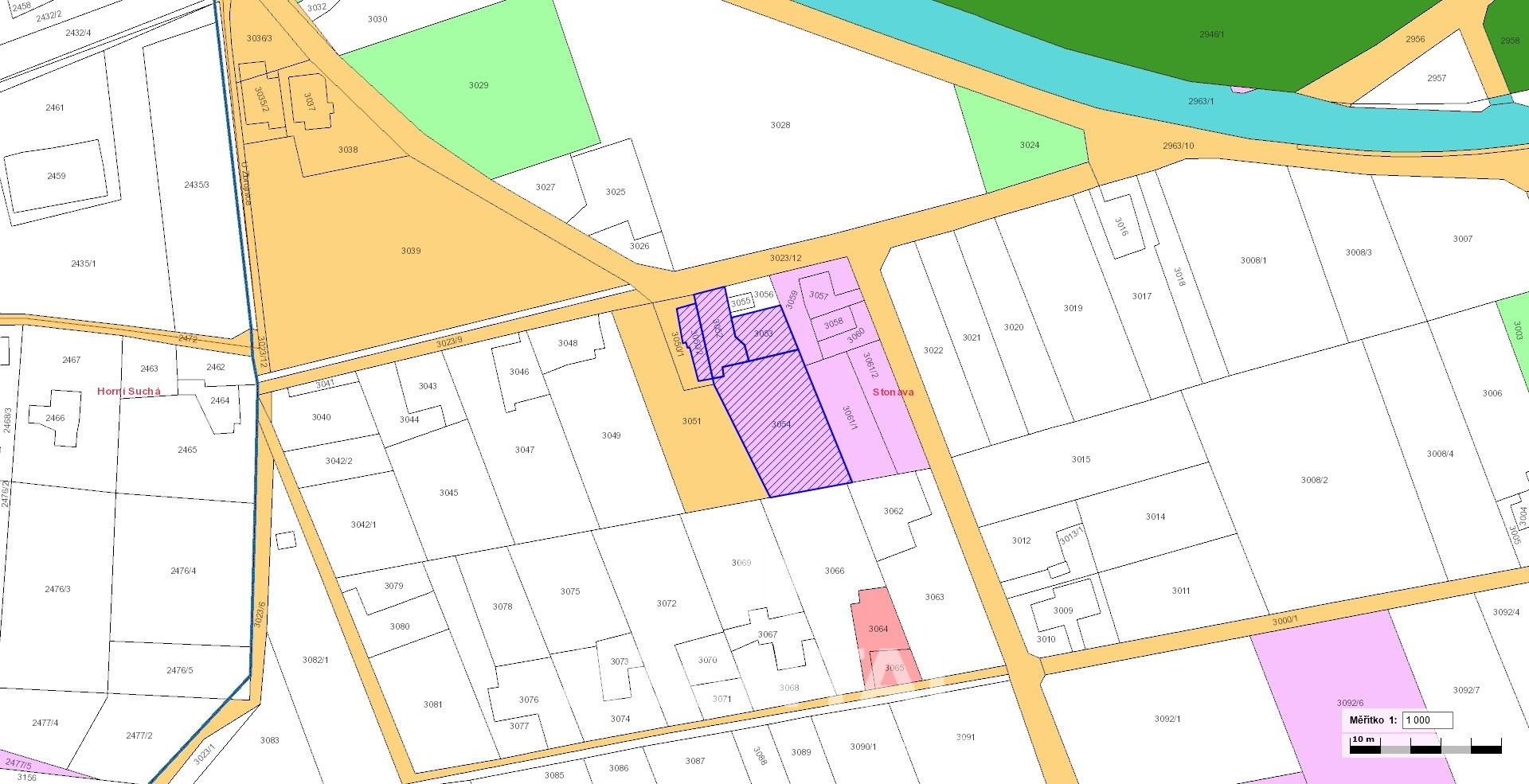 Prodej pozemek pro bydlení - Stonava