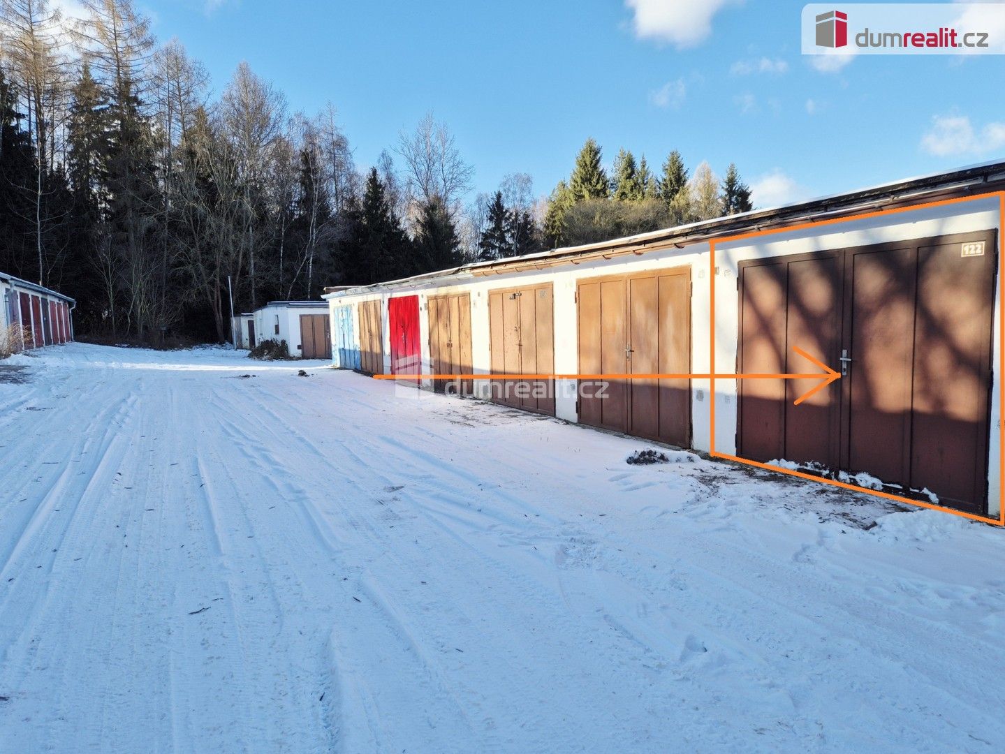 Garáže, Kaplice, 18 m²