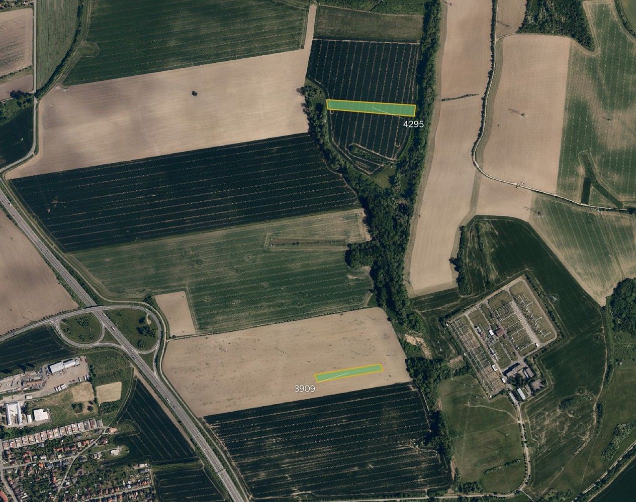 Zemědělské pozemky, Otrokovice, okres Zlín, Zlínský kraj