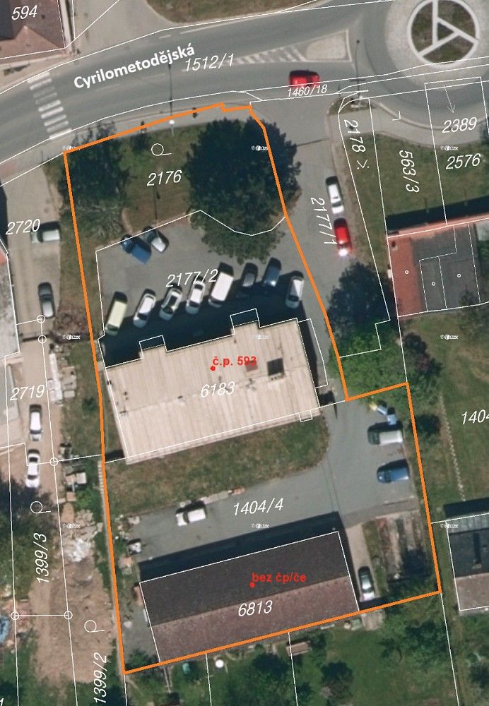Ostatní, Cyrilometodějská, Třebíč - Nové Dvory, 1 360 m² - 2