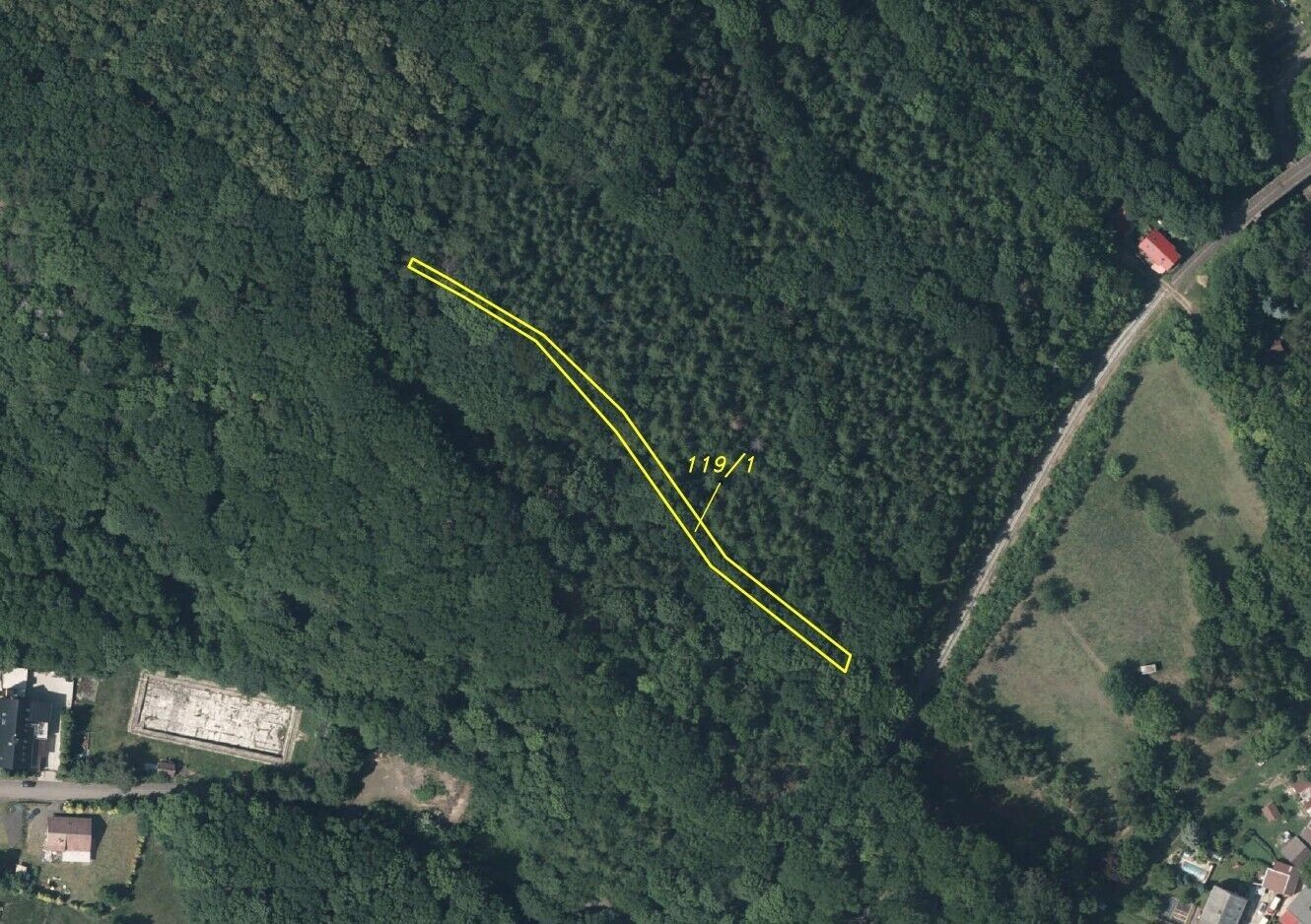 Prodej zemědělský pozemek - Hrob Křižanov, 1 414 m² - 1