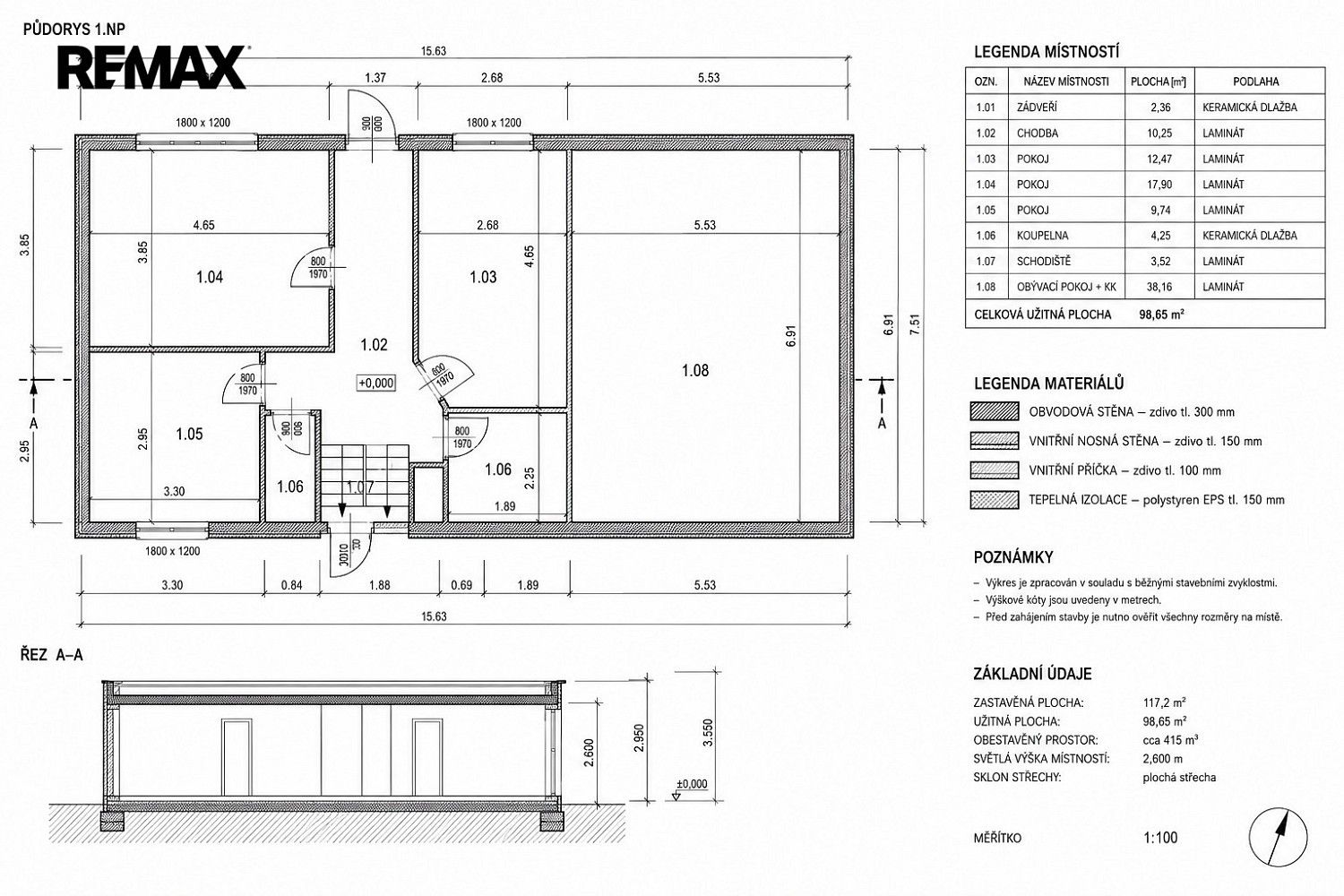 Prodej rodinný dům - náměstí Sv. Čecha, Postupice, okres Benešov, 320 m² - 5