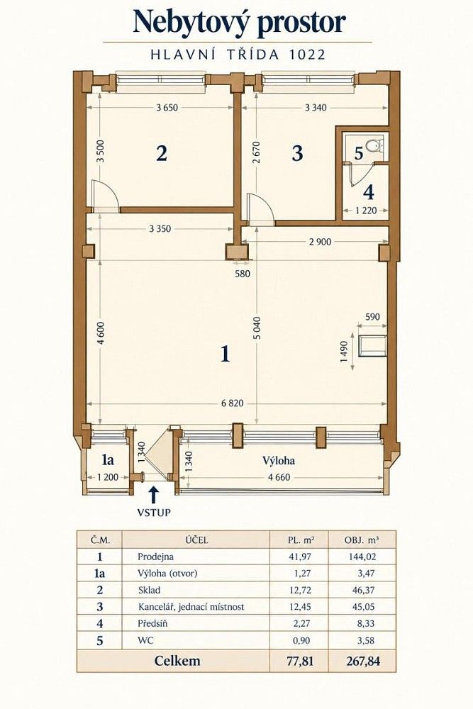 Obchodní prostory · 78 m² · Hlavní třída, Ostrava - Poruba - 4