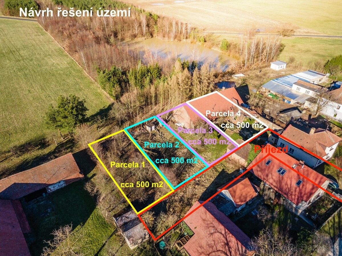 Pozemky pro bydlení, Třebechovice pod Orebem, 503 46, 2 206 m²