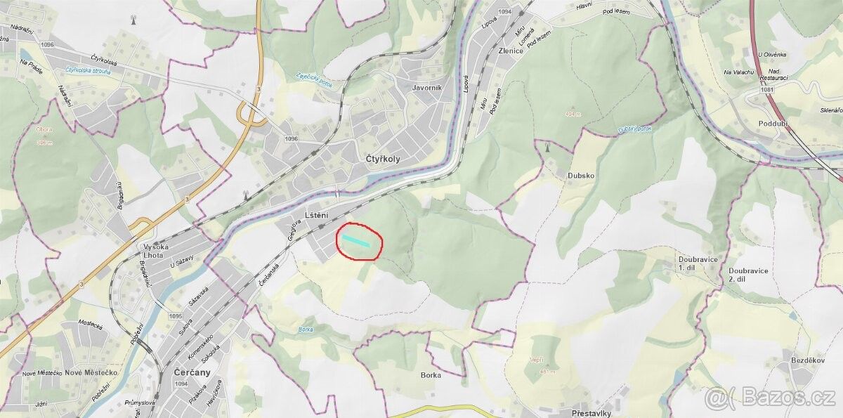 Prodej pozemek pro bydlení - Čerčany, 257 22