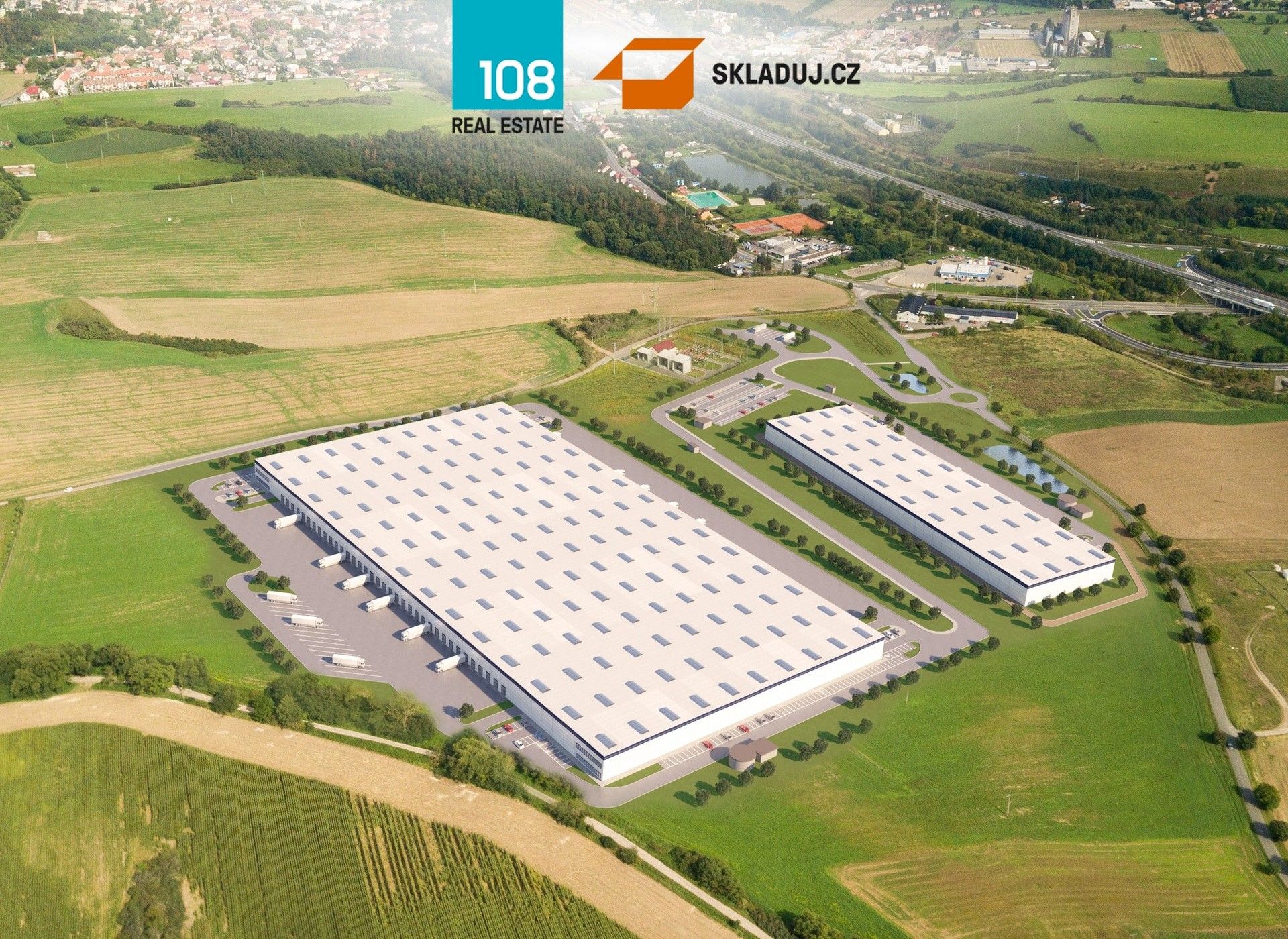 Sklady, Komenského 1020, Zdice, 2 592 m² - 1