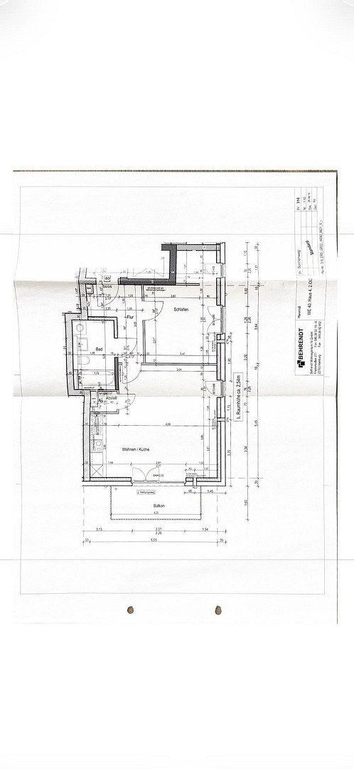 2+1, Sonnenweg Hamburg Tonndorf Hamburg 22045, 63 m² - 1