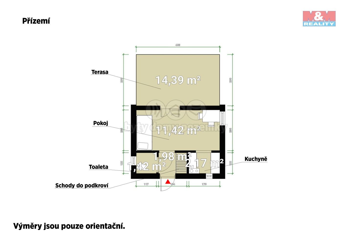 Prodej chata - Česká Bříza, 32 m²
