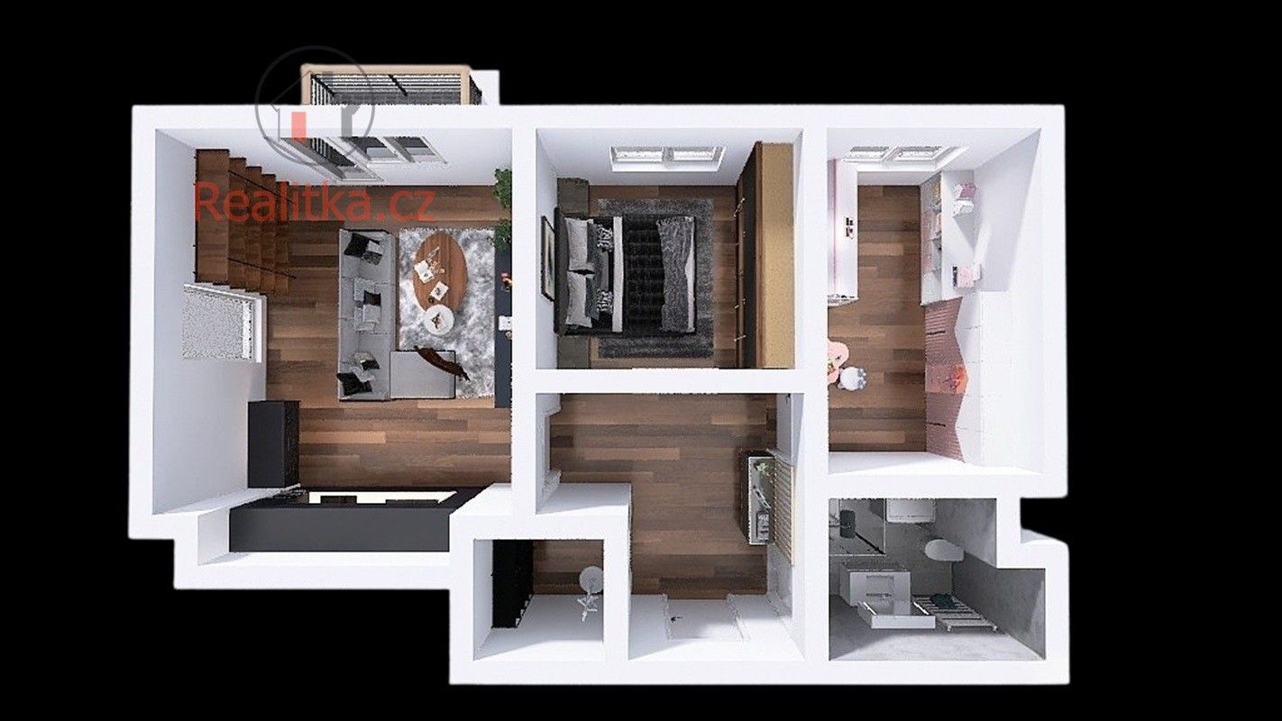 Byt 3+kk · 60 m² · Vlasákova 2869, Mělník - 4