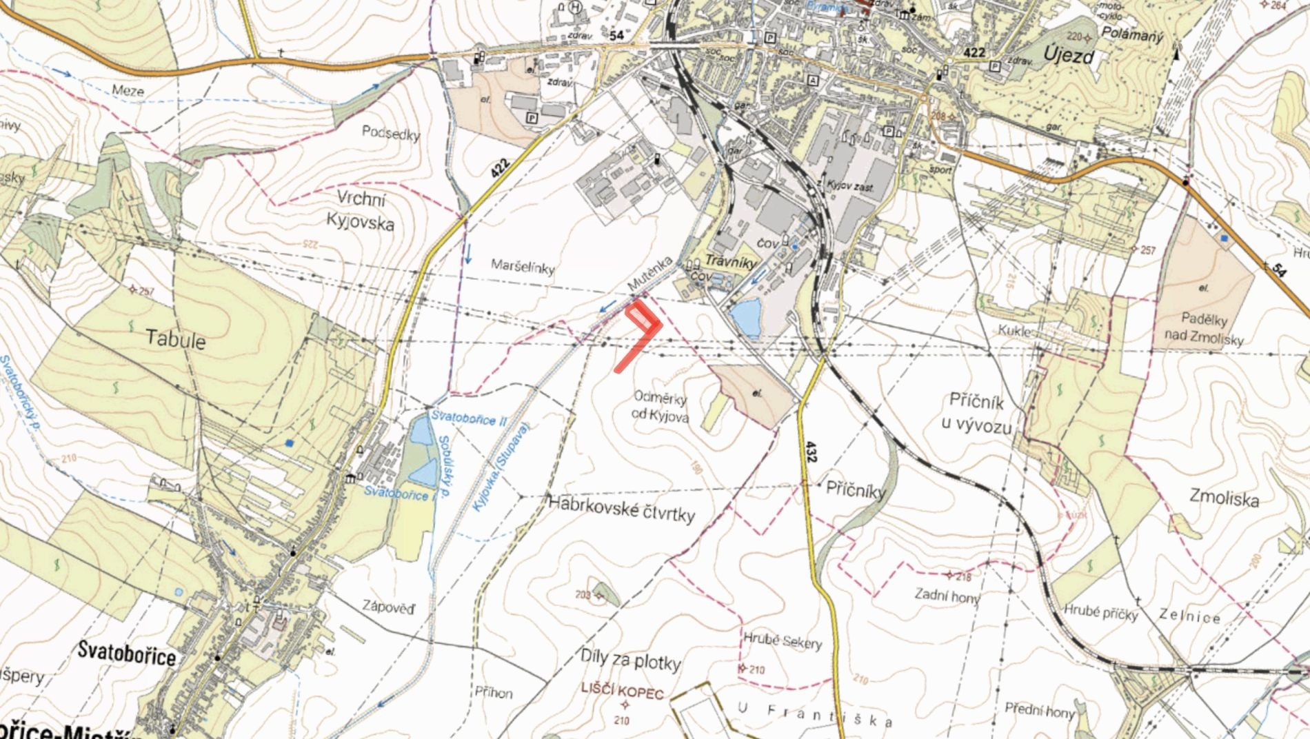 Prodej zemědělský pozemek - Svatobořice-Mistřín Svatobořice - 2