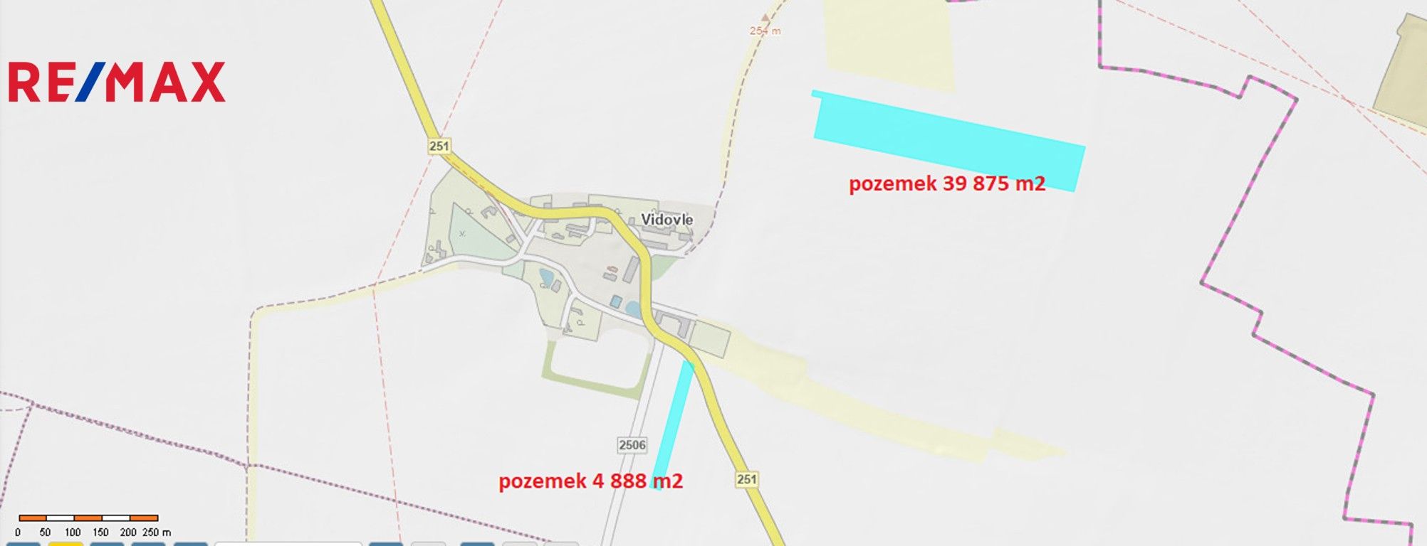 Zemědělské pozemky, Bitozeves, 44 m²