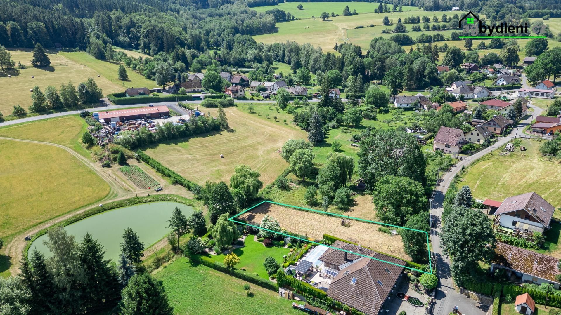 Pozemky pro bydlení, Skelná Huť, Chudenín, 1 205 m² - 2