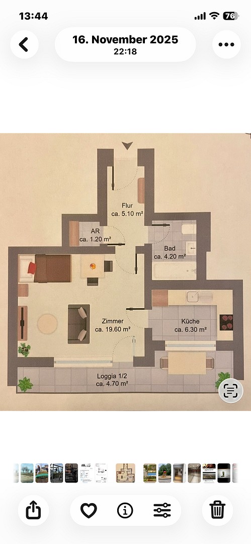 Byt 1+1 · 42 m² · Ludwig-Thoma-Straße 85 Haar Haar Bayern 85540 - 3