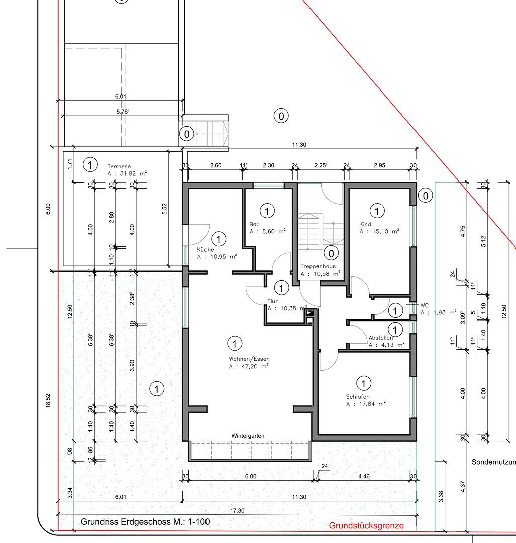 3+1, Fürth Burgfarrnbach Bayern 90768, 136 m² - 1