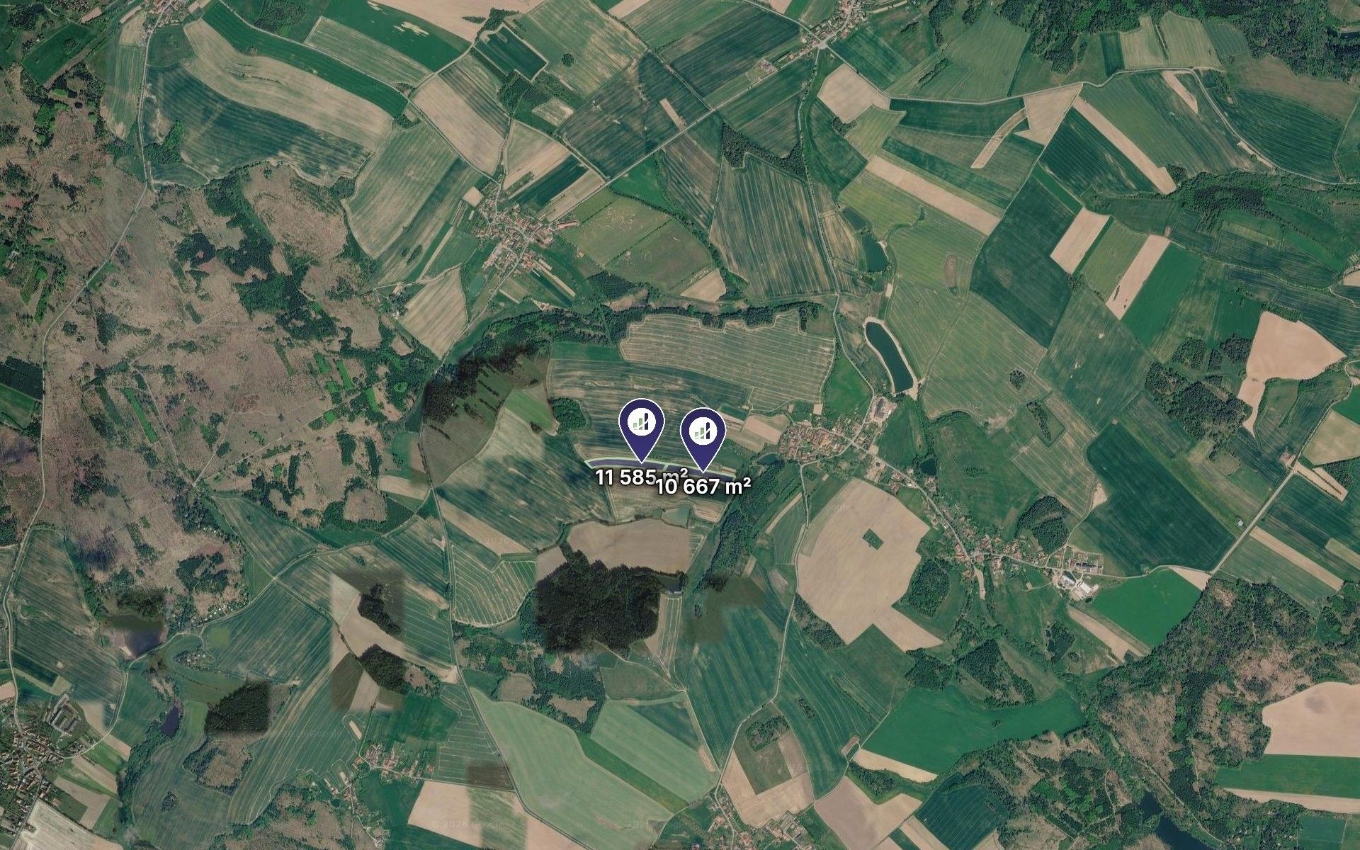 Prodej zemědělský pozemek - Rozseč, 22 252 m² - 2