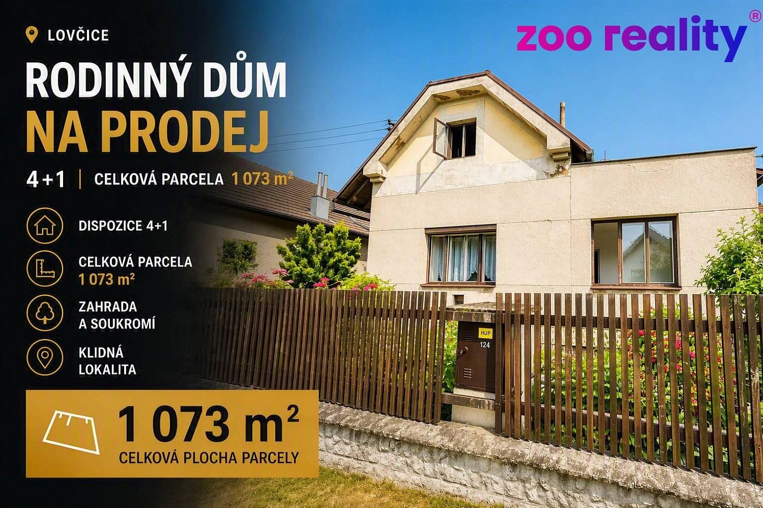 Rodinné domy, Lovčice, okres Hradec Králové, Královéhradecký kraj, 175 m² - 1