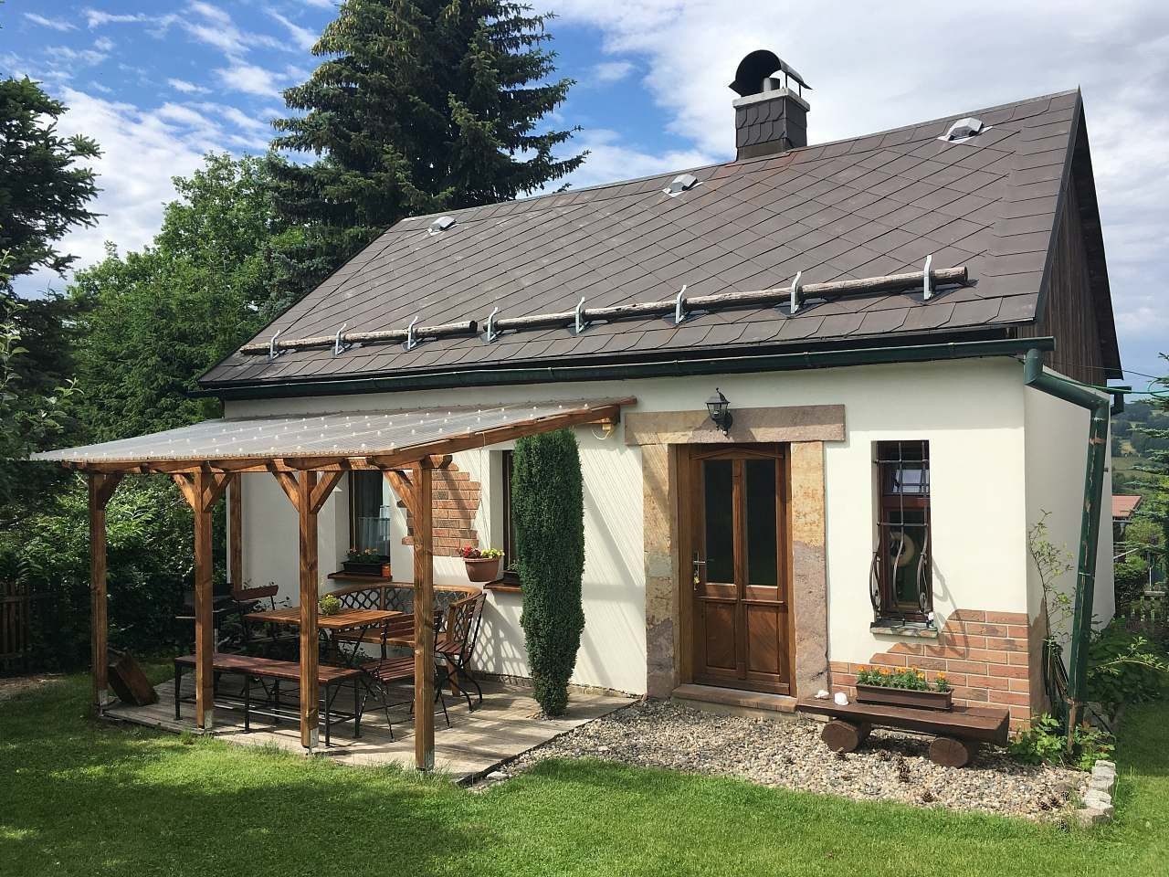 Chaty, Jiřetín pod Jedlovou, Ústecký kraj - 1