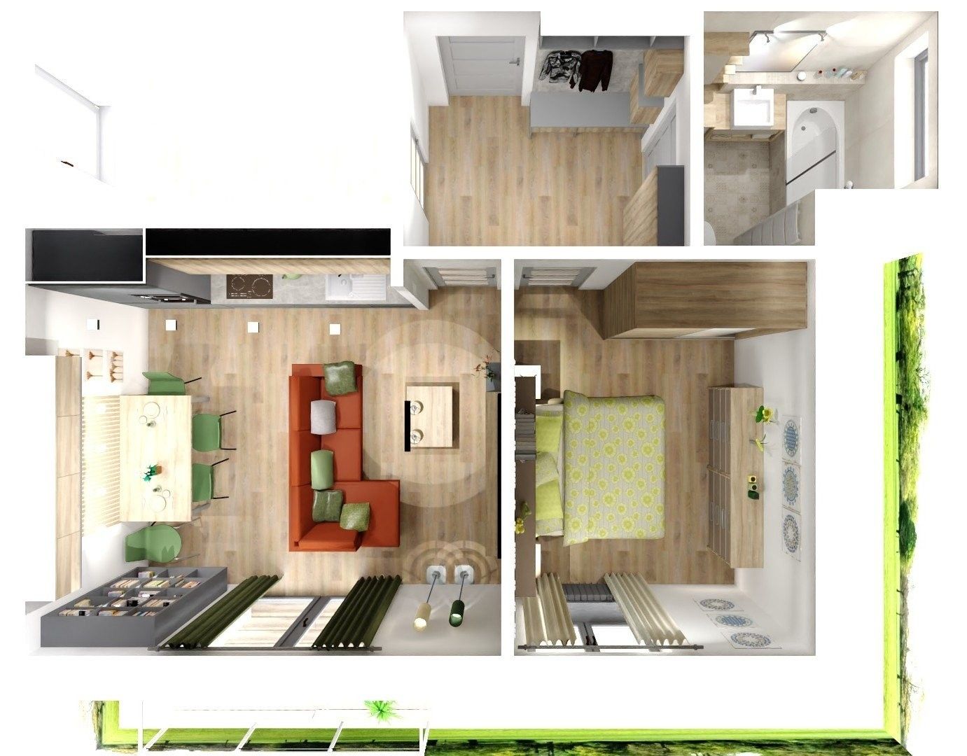 Prodej byt 2+kk - Ketkovice, 46 m²