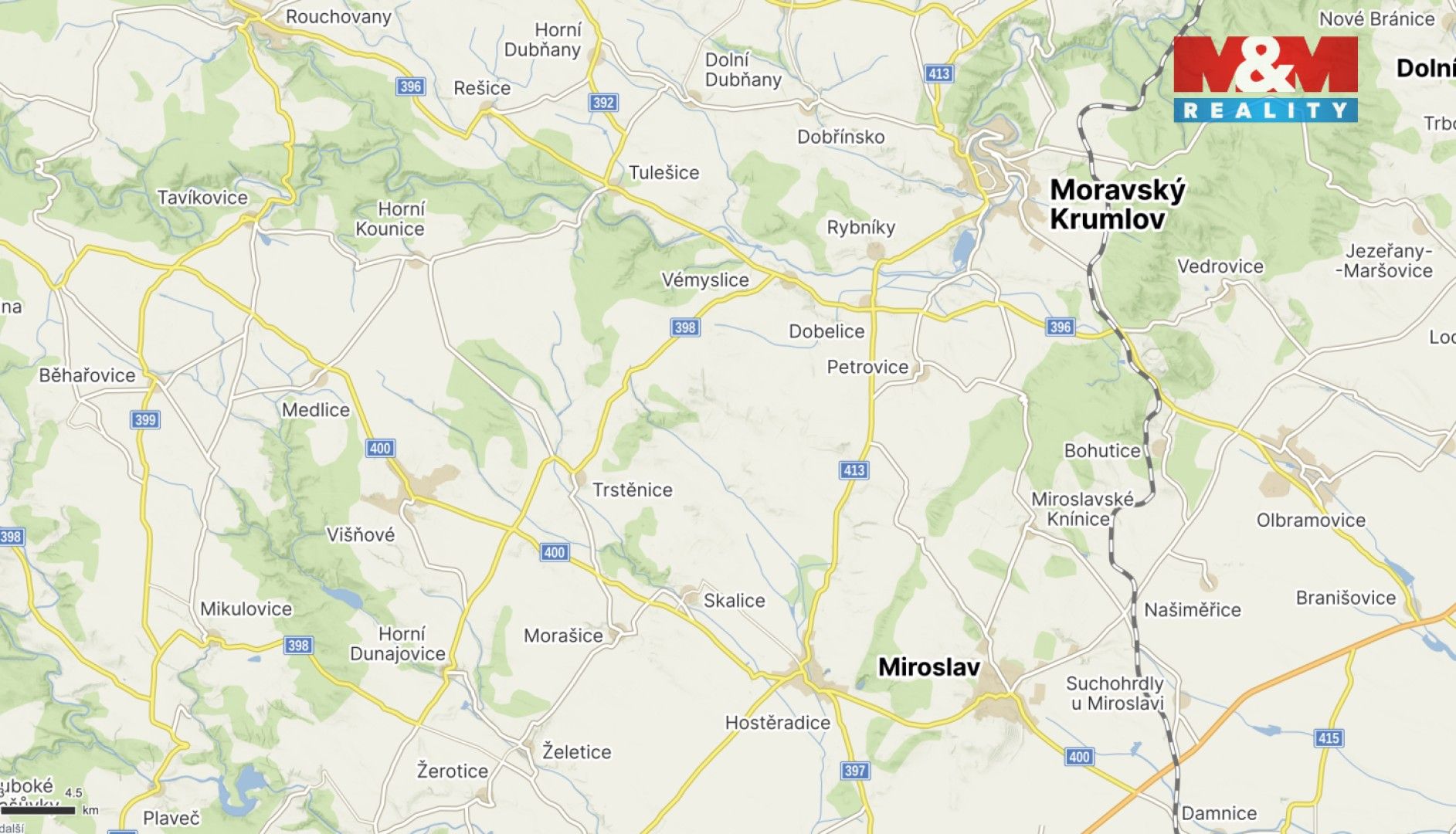 Prodej pozemek pro bydlení - Trstěnice