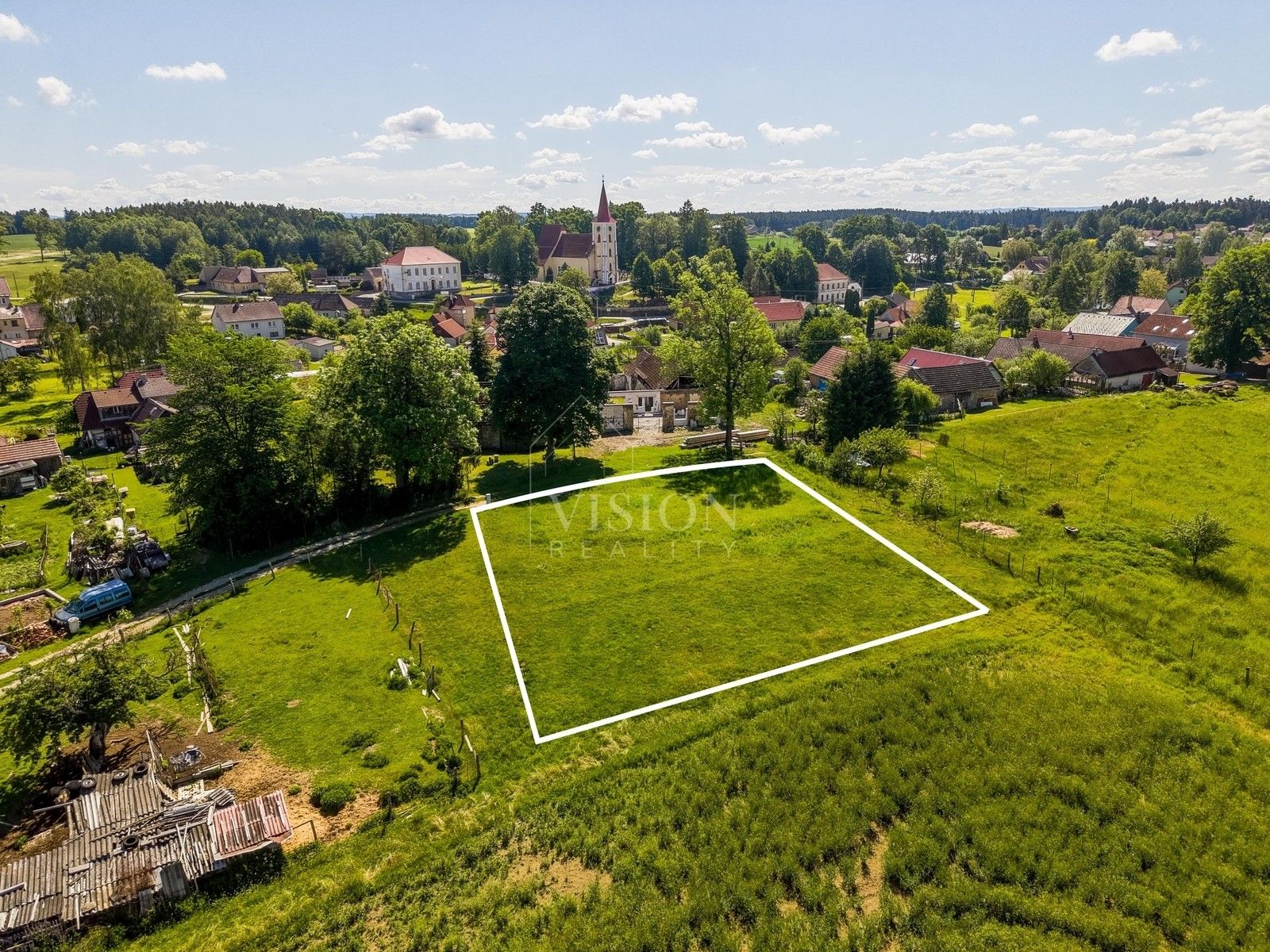 Pozemky pro bydlení, Kostelní Radouň, 1 234 m² - 2