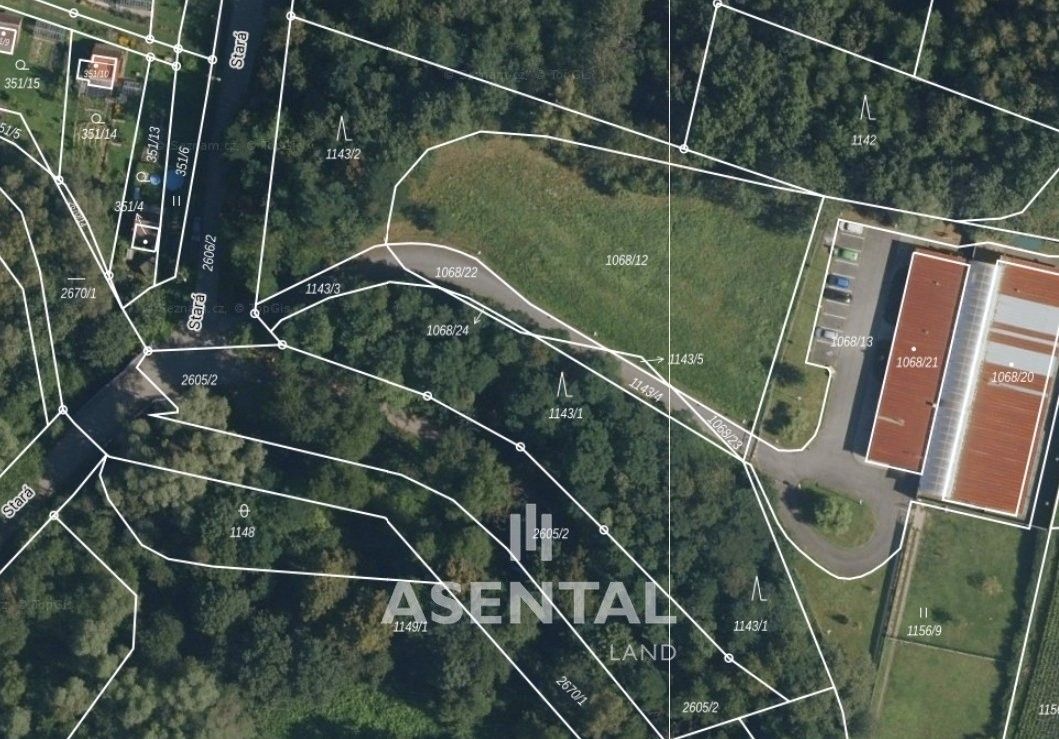 Prodej komerční pozemek - Stará, Havířov