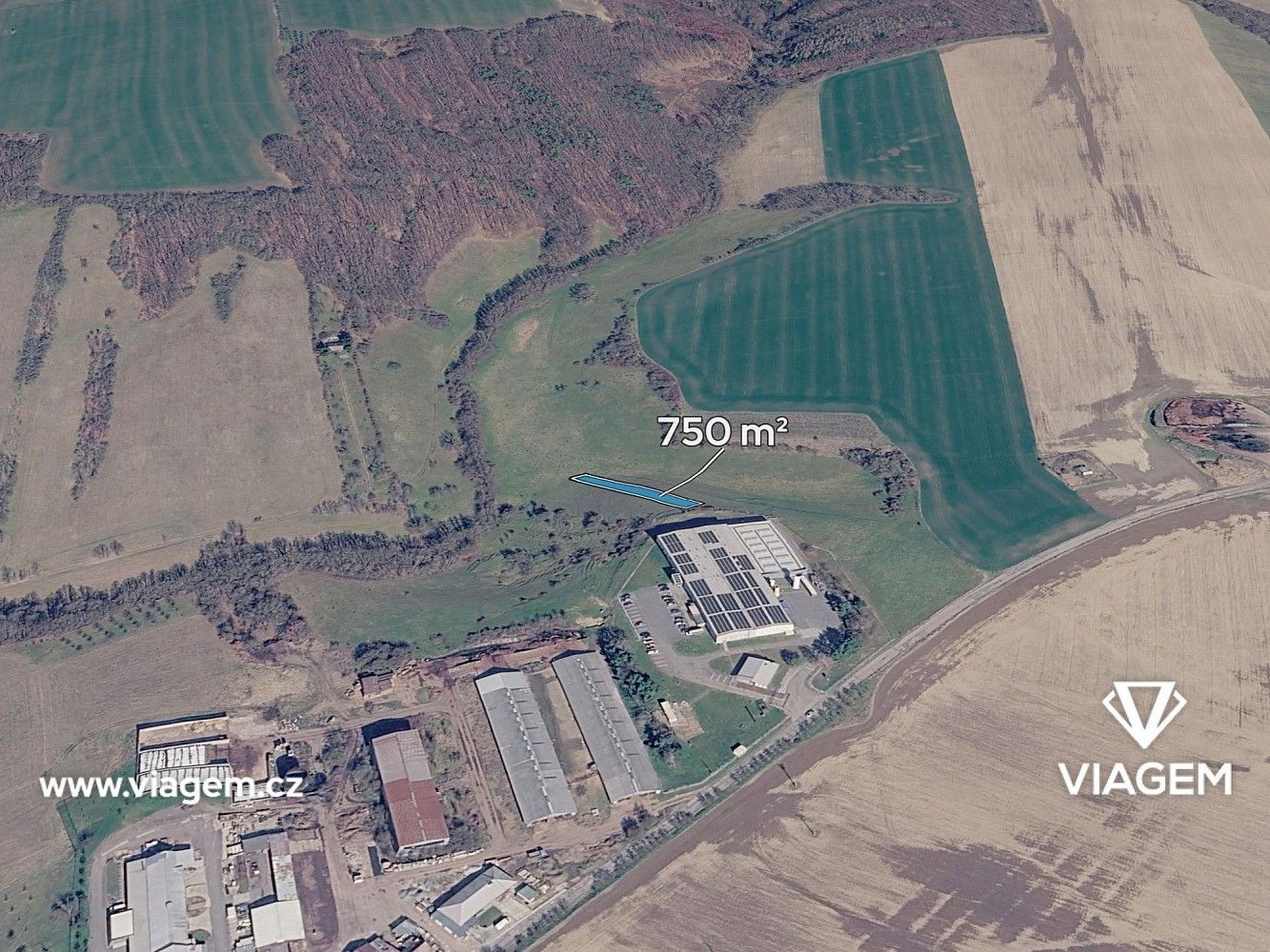 Zemědělské pozemky, Dobrkovice, okres Zlín, Zlínský kraj