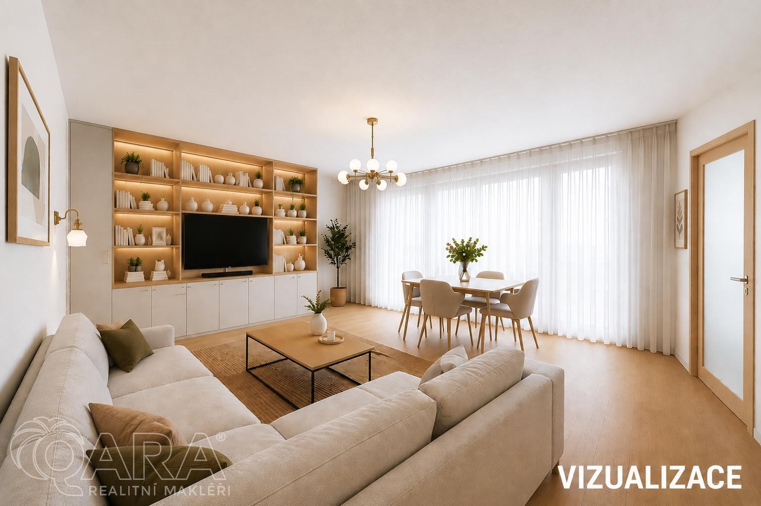 Byt 4+1 · 93 m² · Kazašská, Praha Vršovice - 3