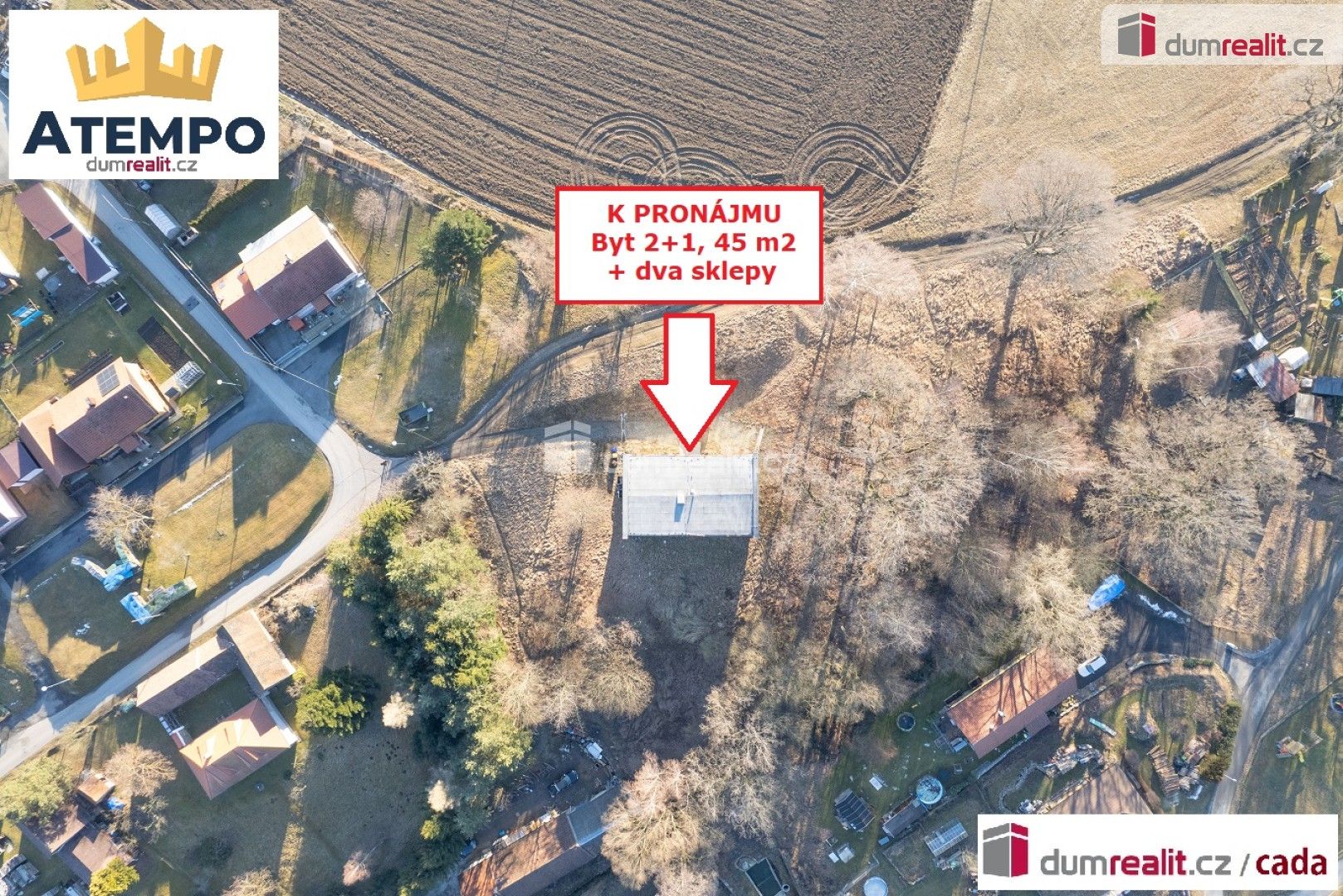 Pronájem byt 2+1 - Mirkovice, 45 m²