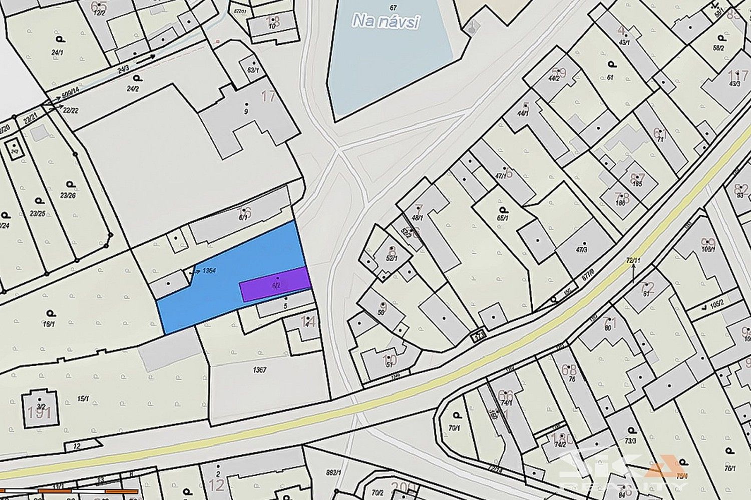 Pozemek pro bydlení, 849 m²