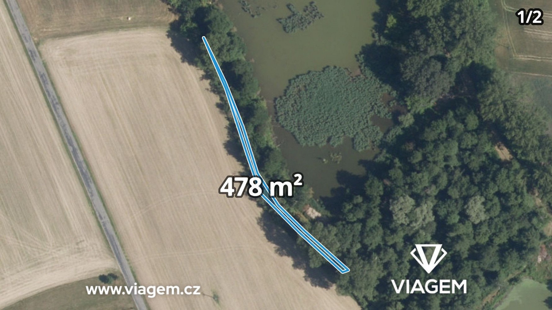 Zemědělský pozemek, 625 m²