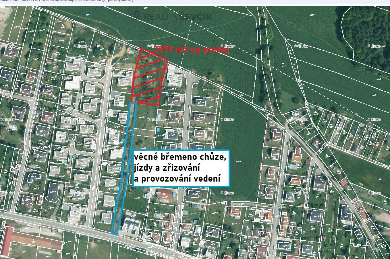 Prodej pozemek pro bydlení - Litvínovice, 2 579 m² - 5