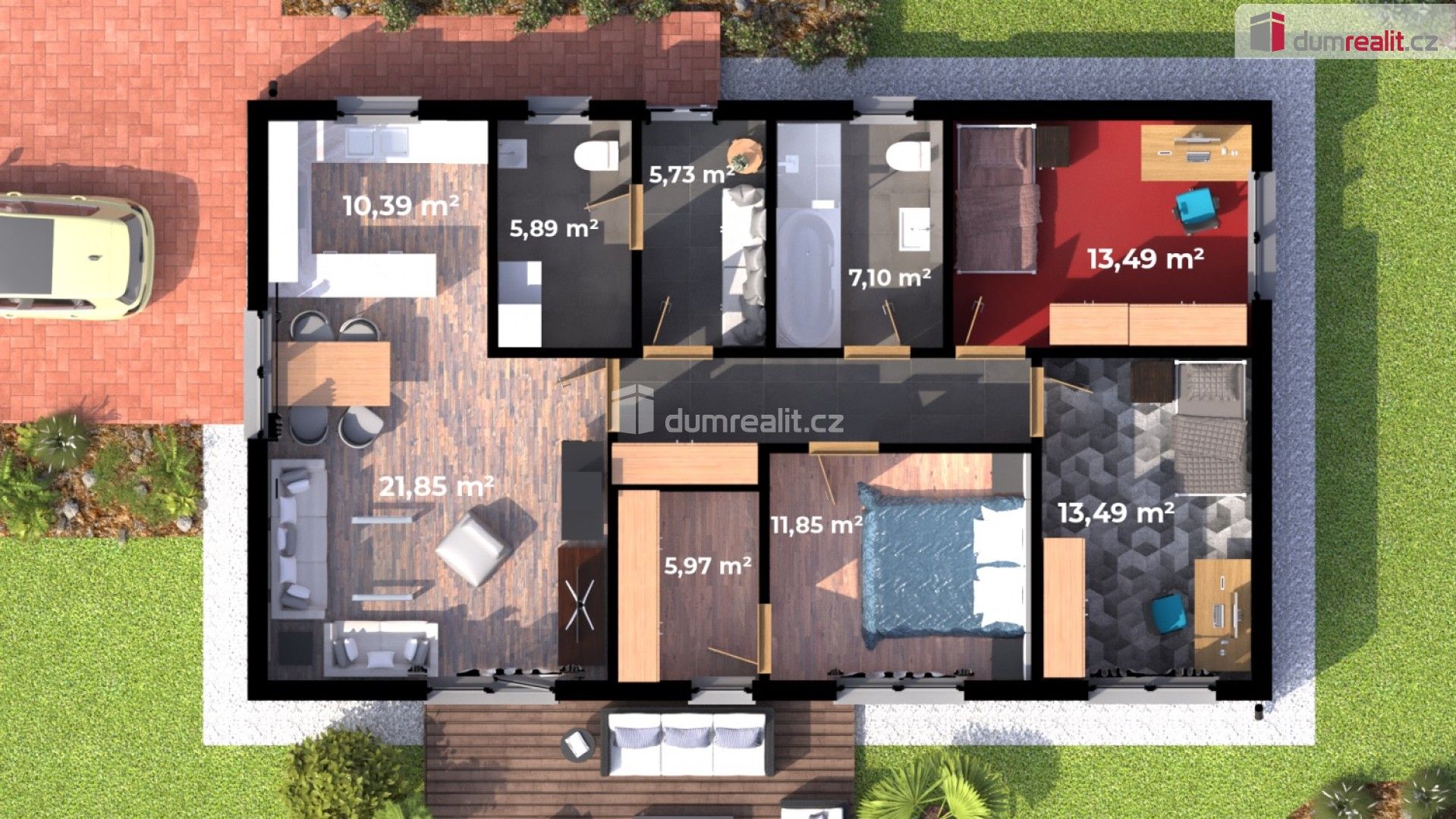 Prodej rodinný dům - Karlovy Vary, 104 m² - 5