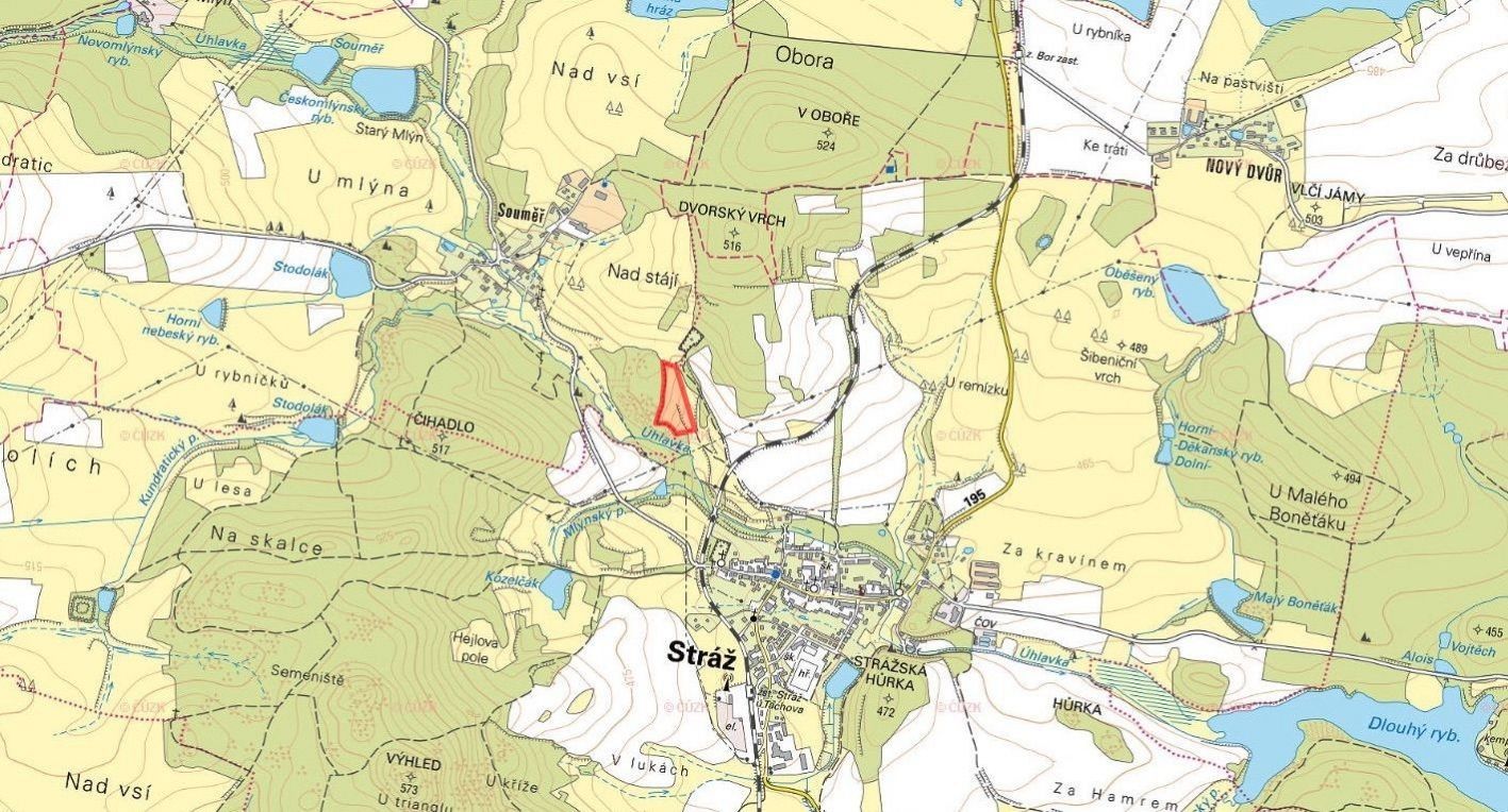 Prodej louka - Stráž