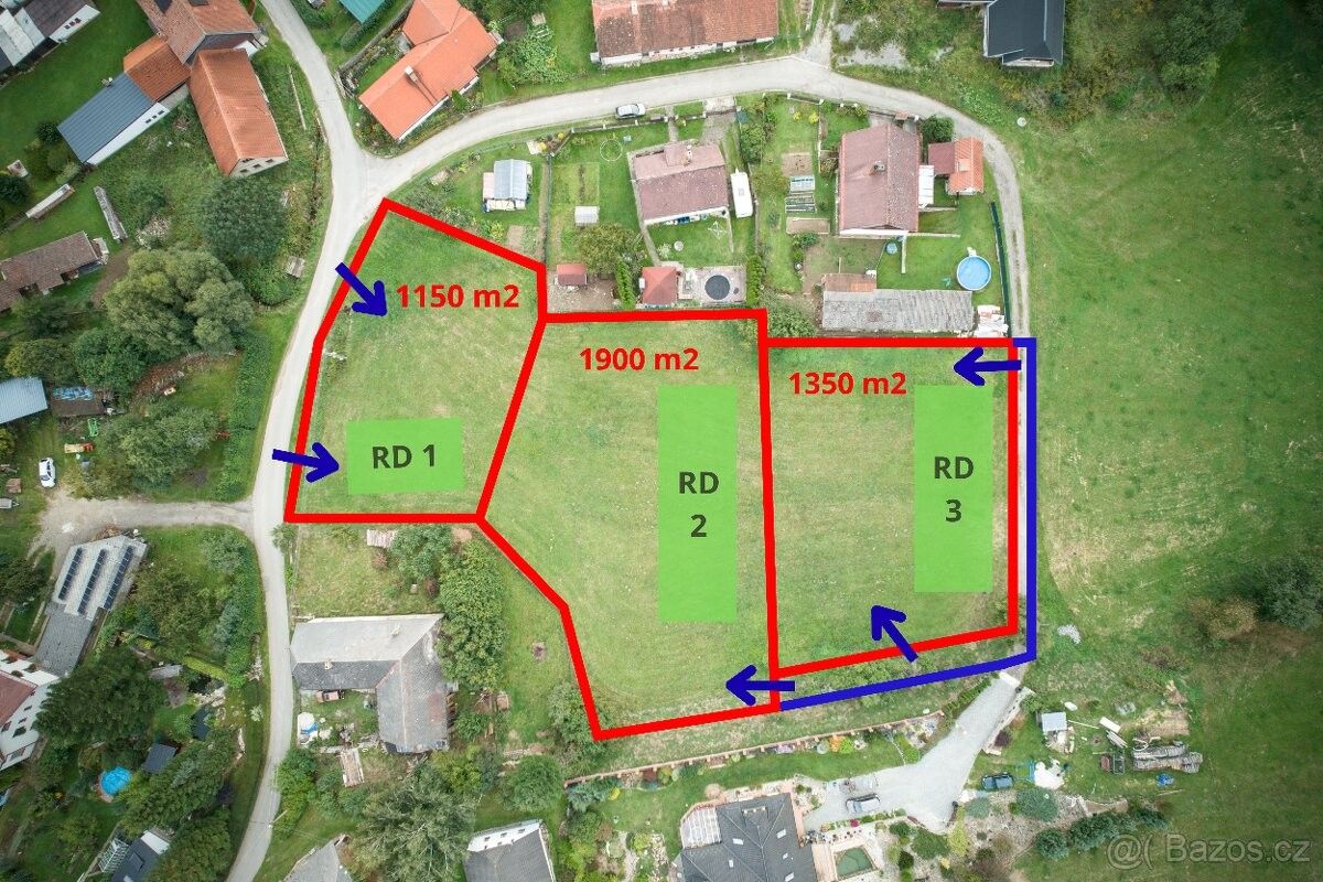 Pozemky pro bydlení, Čkyně, 384 81