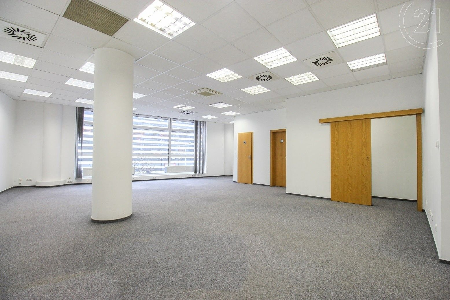 Kanceláře, Příkop, Zábrdovice, Brno, 100 m²