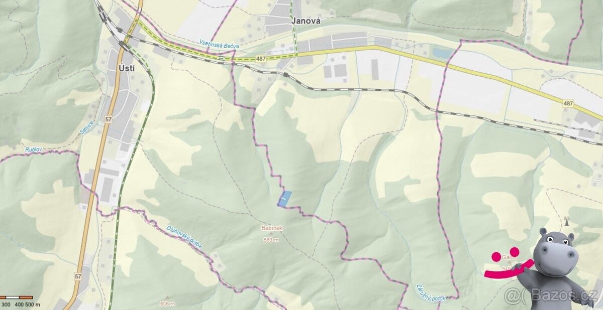 Pozemek pro bydlení · Vsetín, 755 01 - 4