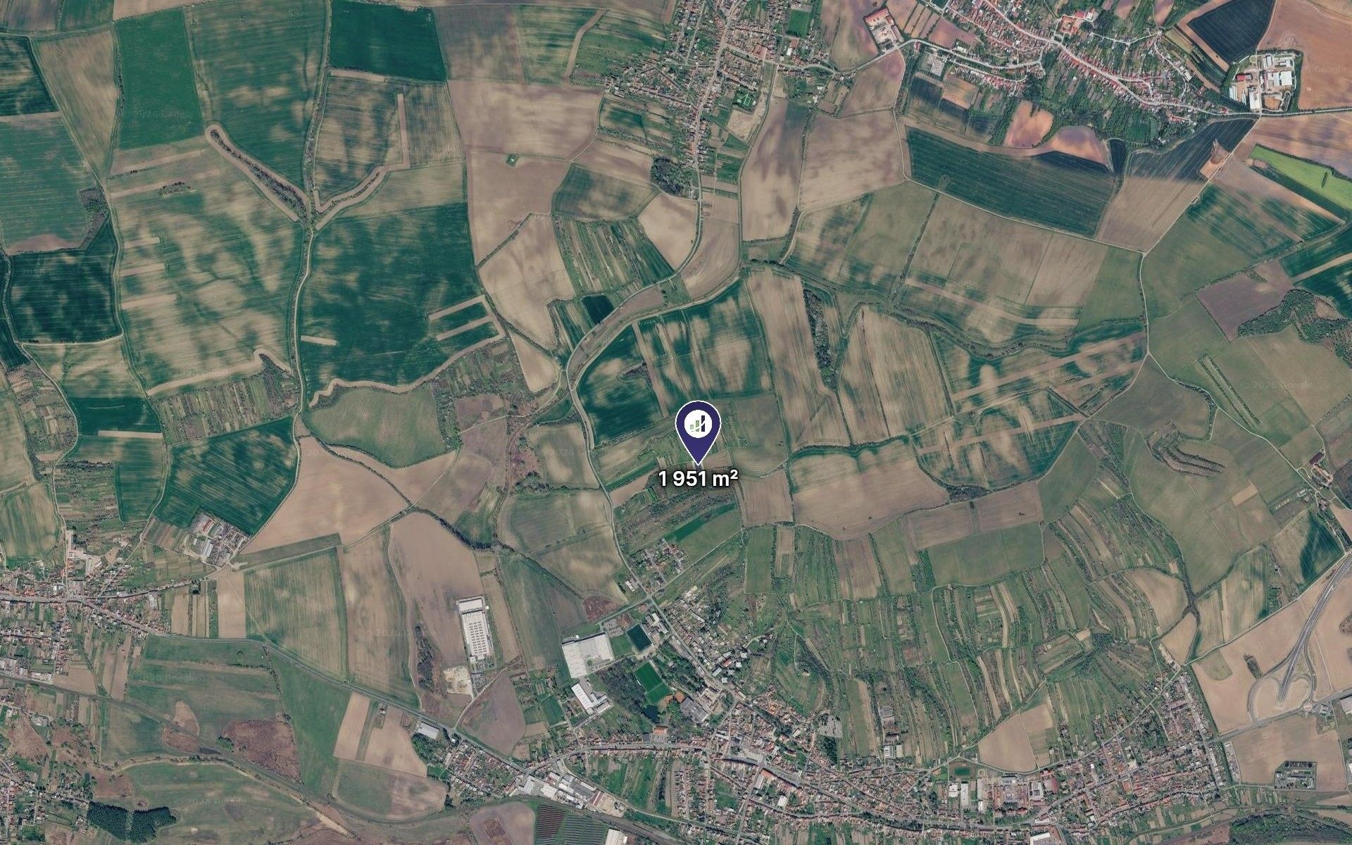 Zemědělské pozemky, Bzenec, 1 951 m² - 2