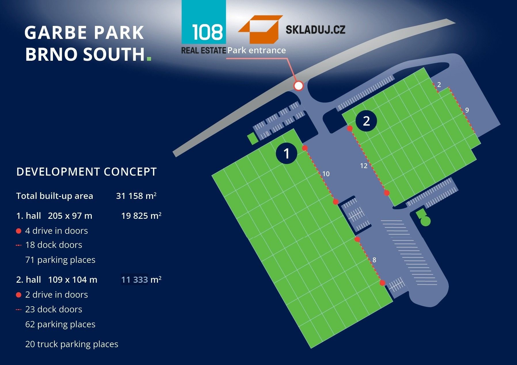 Pronájem sklad - Pohořelice, 8 m²